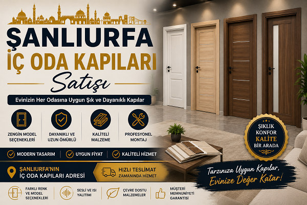 Şanlıurfa İç Oda Kapıları Satışı