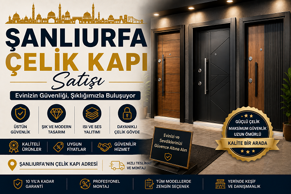 Şanlıurfa Çelik Kapı Satışı